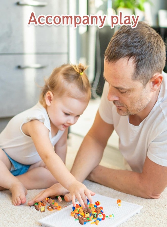 مجموعة ألعاب مصغرة، 100 قطعة من مجموعة مطبخ للعب التخيلي مع طعام وشراب مصغر، إكسسوارات بيت الدمى للعب الأدوار، ديكور منزل صغير، ألعاب تعليمية للأطفال من سن 6 إلى 12 عامًا - Image 5